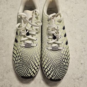 Size 101/2 glow in the dark Adidas Sneaker